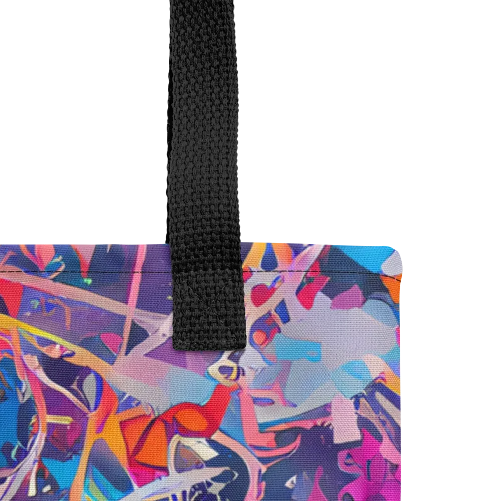 Vibrant Fusion on Tote Bag — Product details