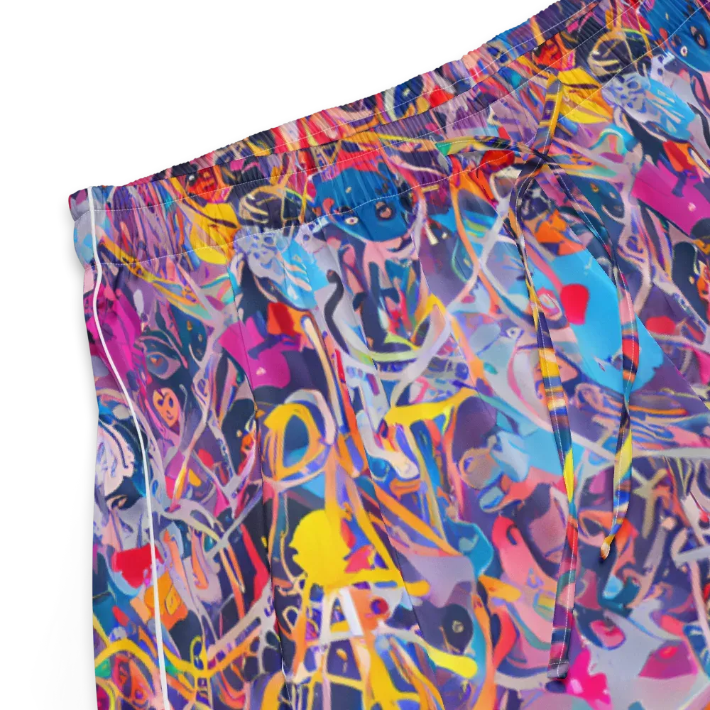 Vibrant Fusion on Women's Pajama Shorts — Product details