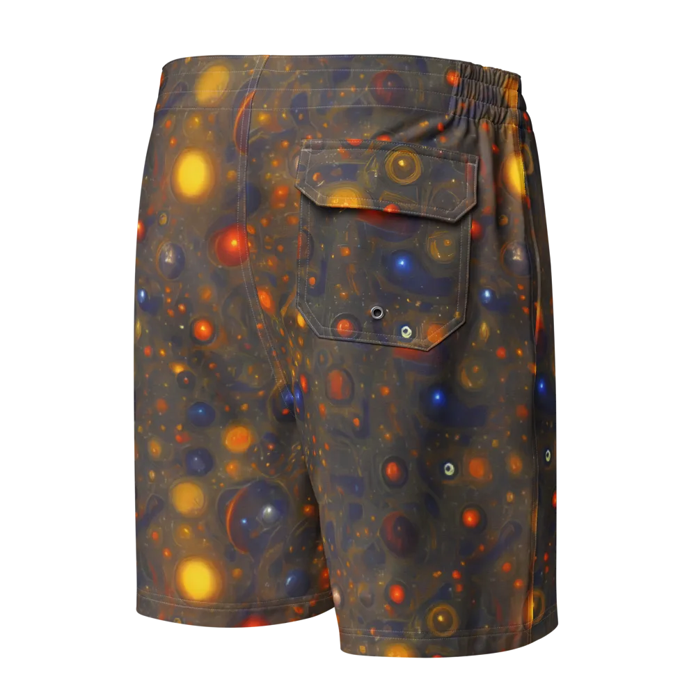 Chromal Flux on Men's Board Shorts — Back