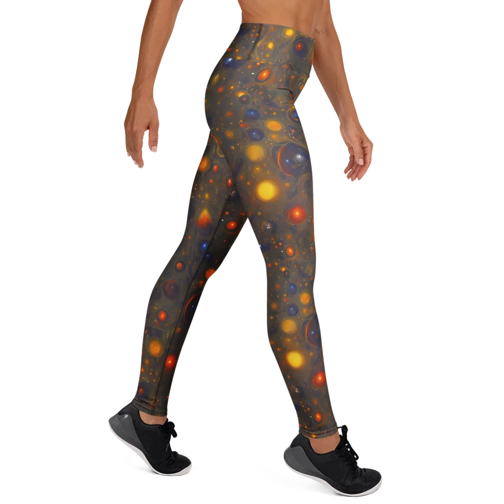 Chromal Flux on Yoga Leggings — Right
