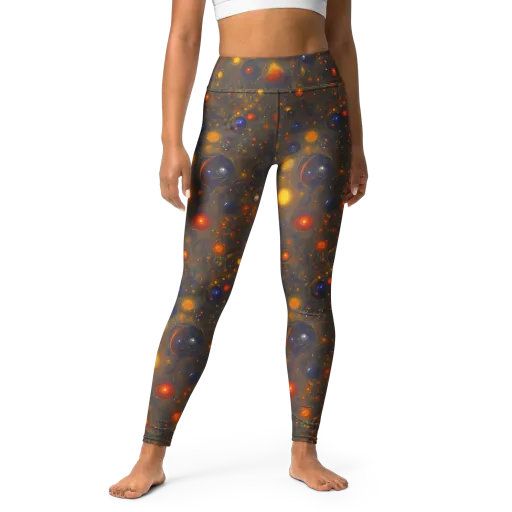 Chromal Flux on a Yoga Leggings