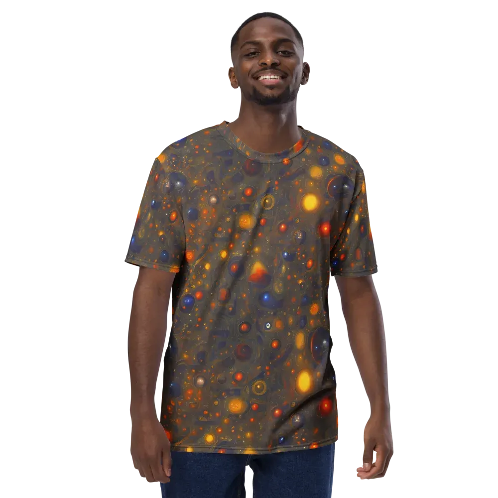 Chromal Flux on Men's Crew Neck T-Shirt — Front