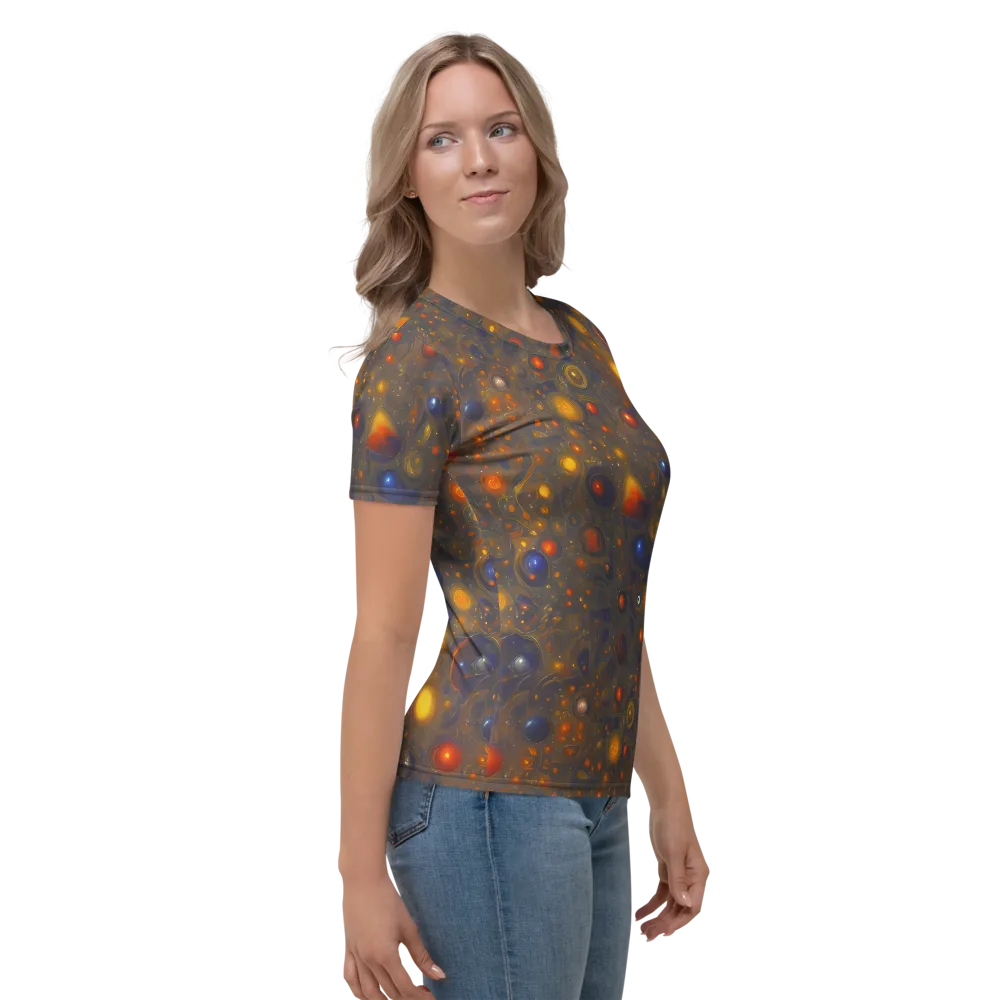 Chromal Flux on Women's Crew Neck T-Shirt — Right