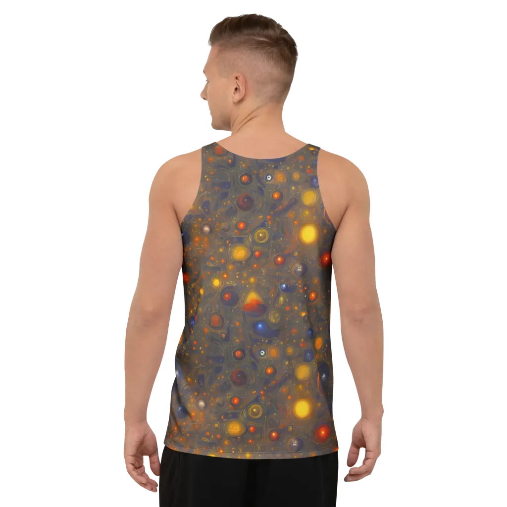 Chromal Flux on Men's Tank Top — Back