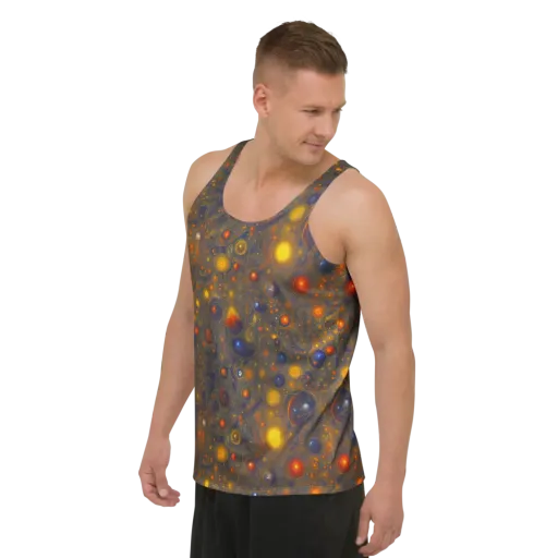 Chromal Flux on a Men's Tank Top