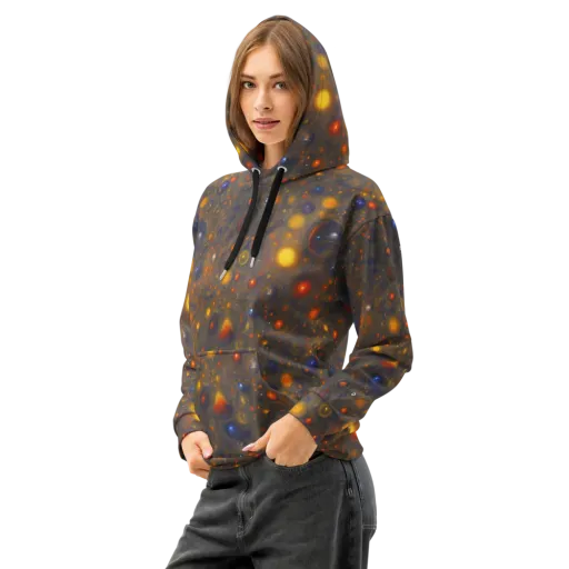 Chromal Flux on a Cotton Hoodie
