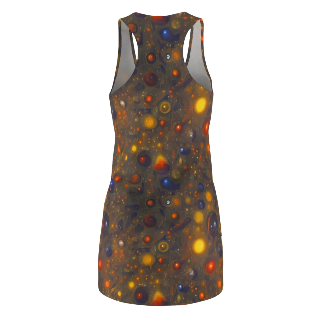 Chromal Flux on Racerback Dress — Back