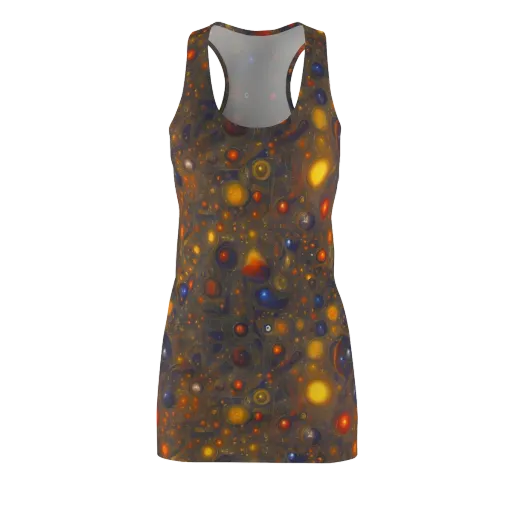 Chromal Flux on a Racerback Dress