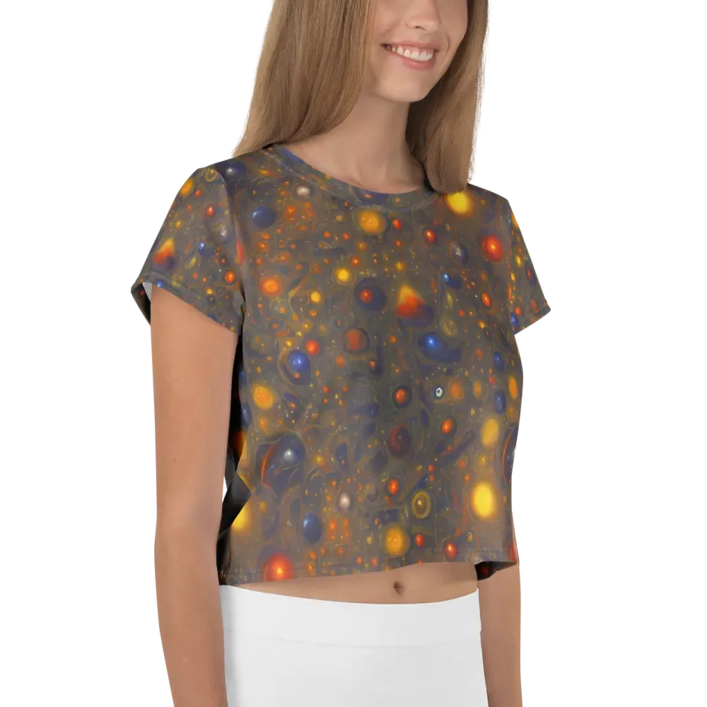 Chromal Flux on Crop Tee — Right