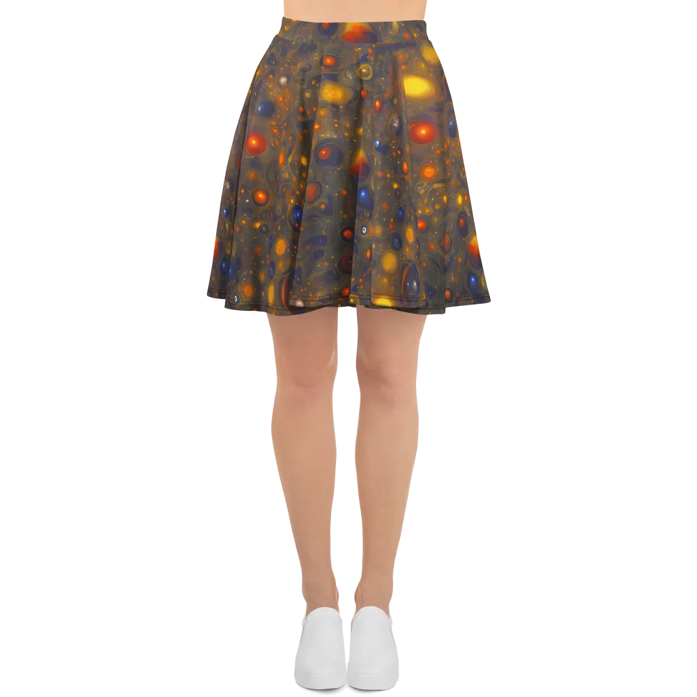 Chromal Flux on Skater Skirt — Front