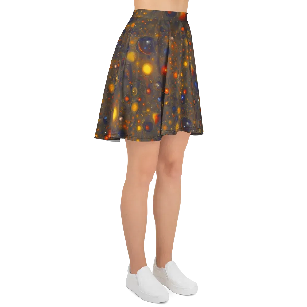 Chromal Flux on Skater Skirt — Right