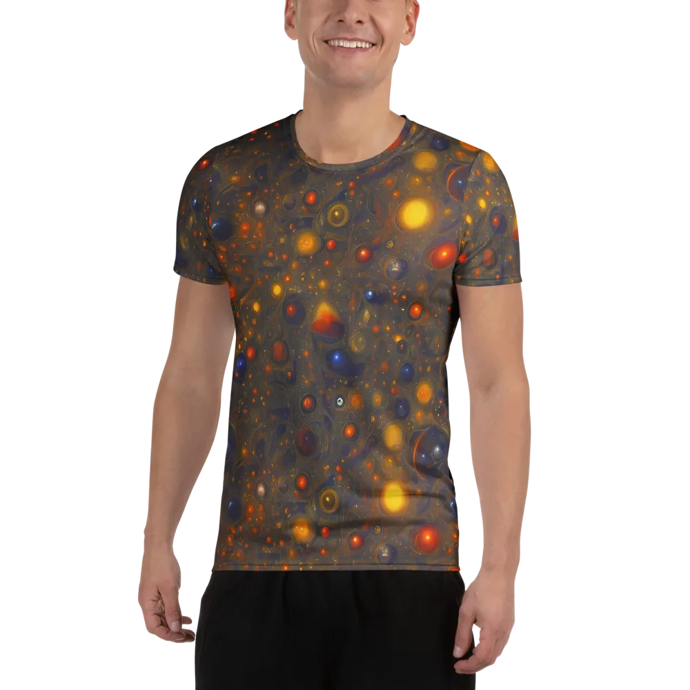 Chromal Flux on Men's Athletic T-Shirt — Front