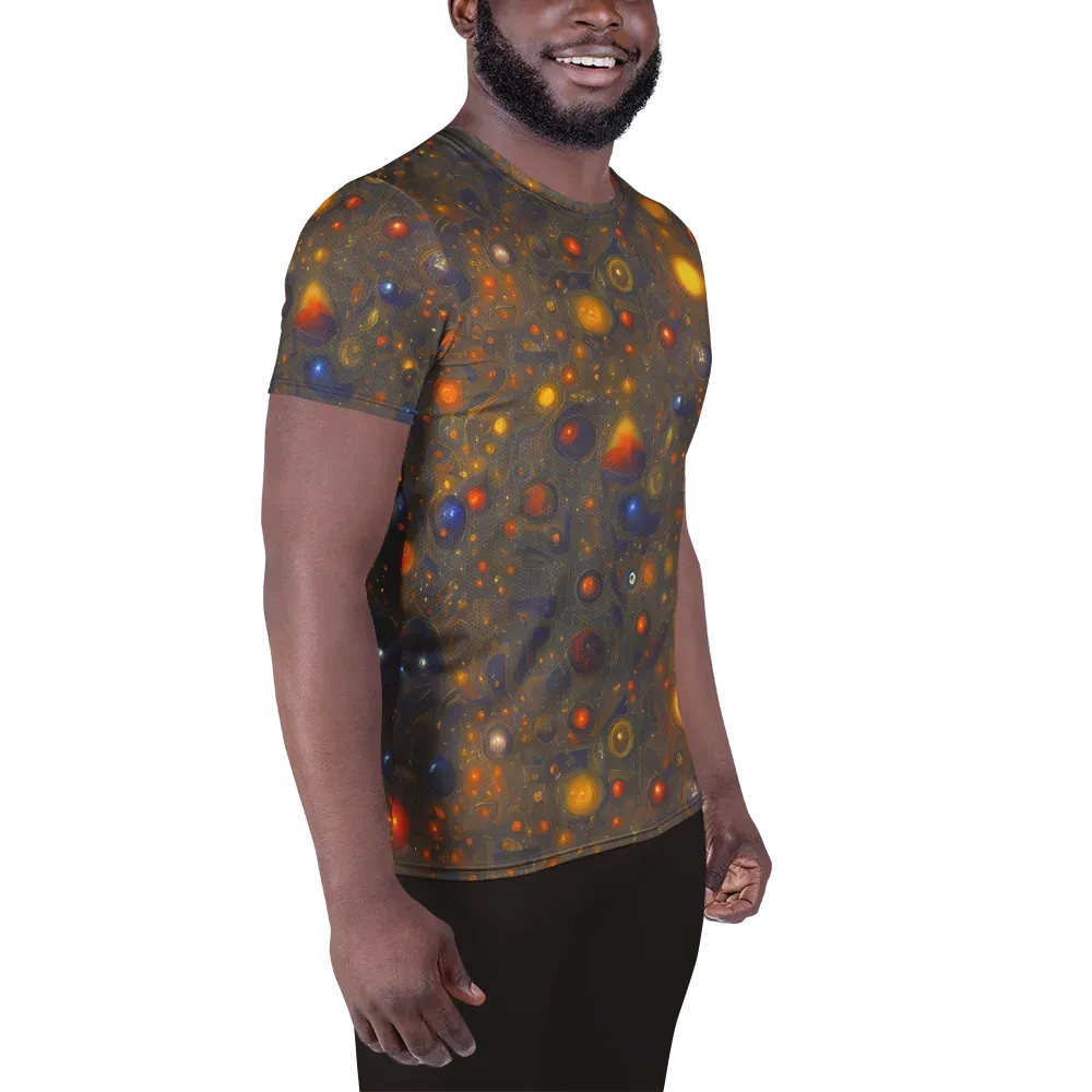 Chromal Flux on Men's Athletic T-Shirt — Right