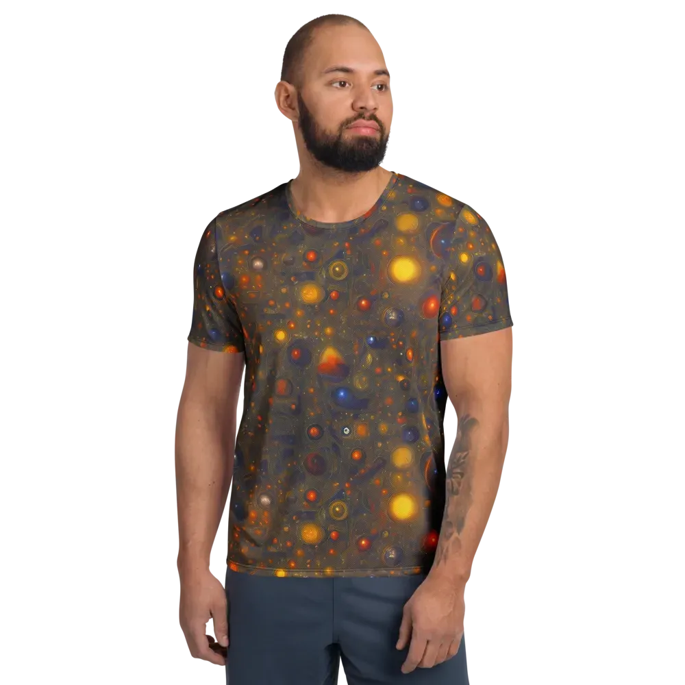 Chromal Flux on Men's Athletic T-Shirt — Front