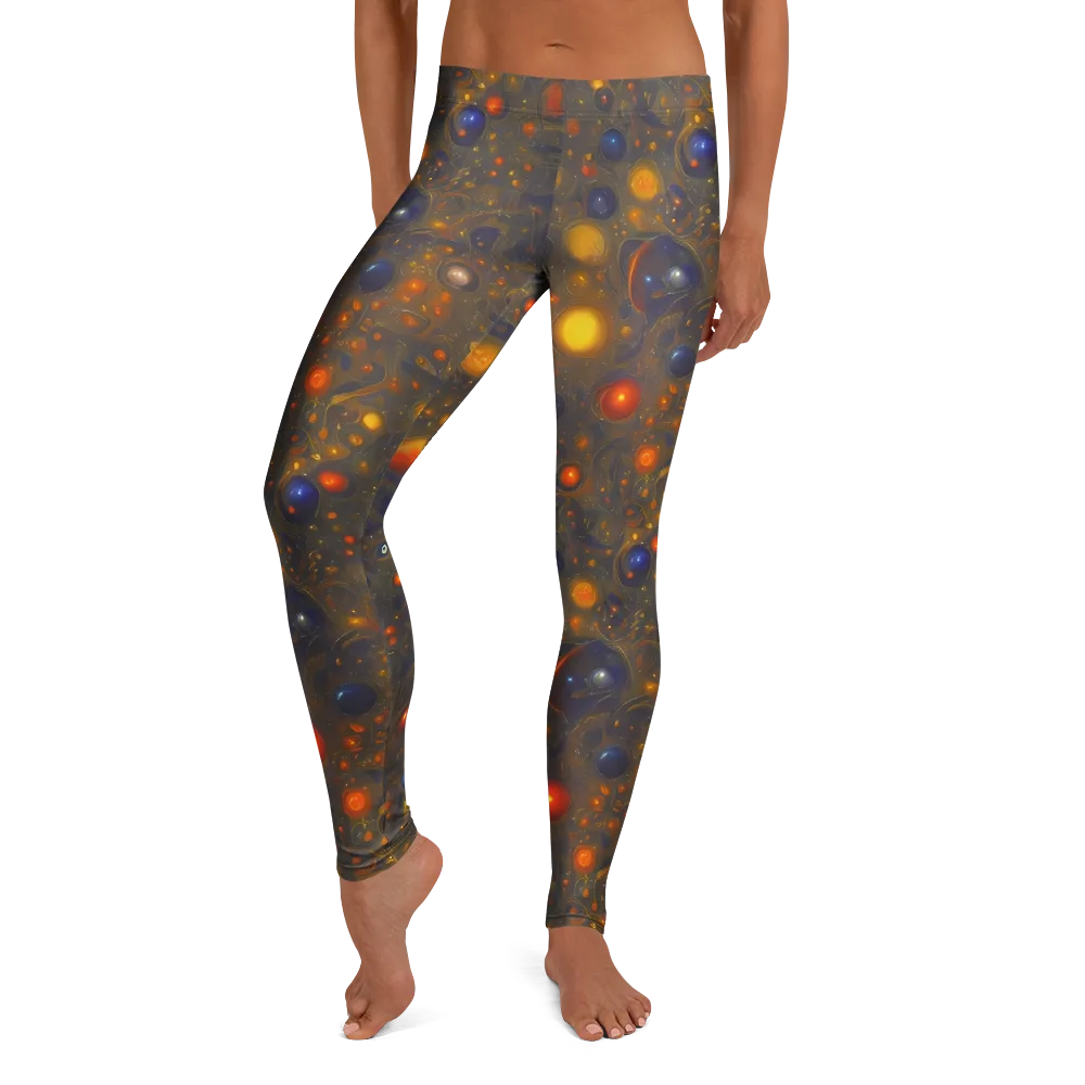 Chromal Flux on Leggings — Front