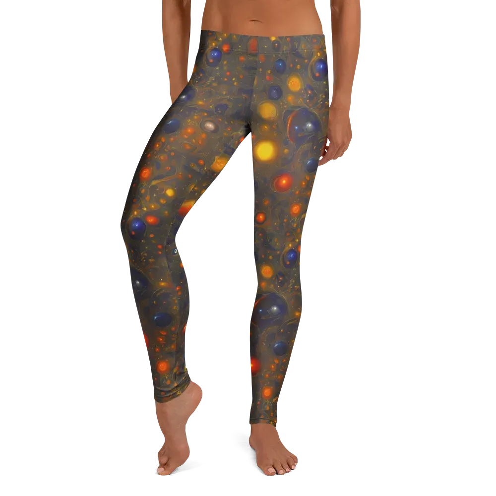 Chromal Flux on Leggings — Front