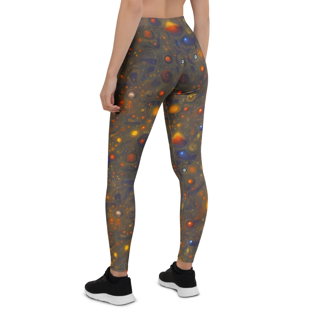 Chromal Flux on Leggings — Back