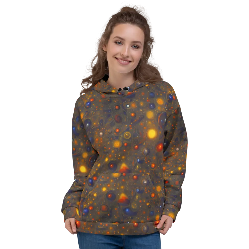 Chromal Flux on Hoodie — Front