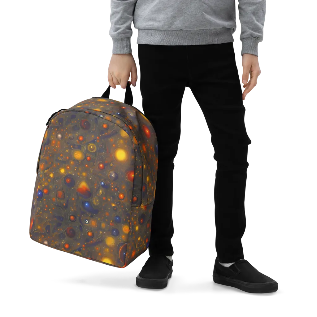 Chromal Flux on Minimalist Backpack — Zoomed-in