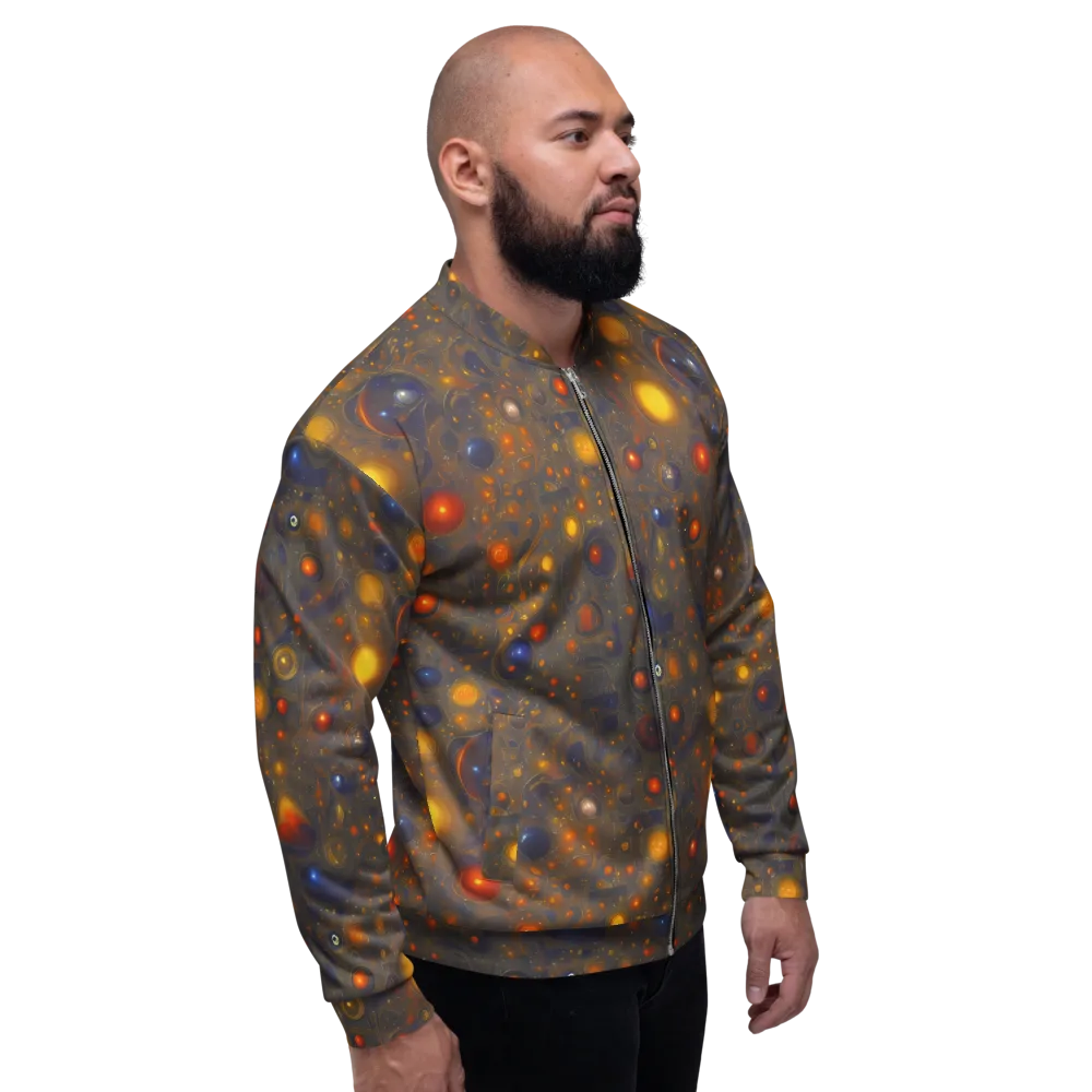 Chromal Flux on Bomber Jacket — Right