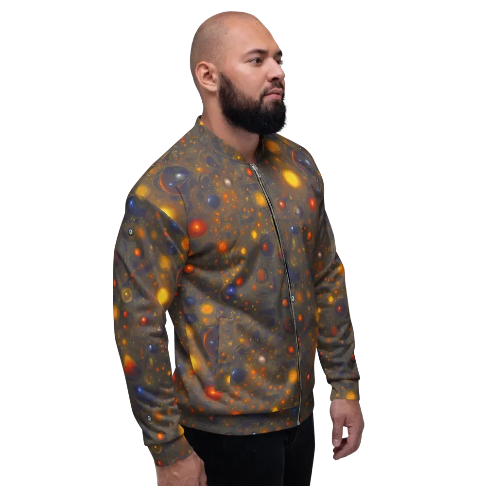 Chromal Flux on Bomber Jacket — Right