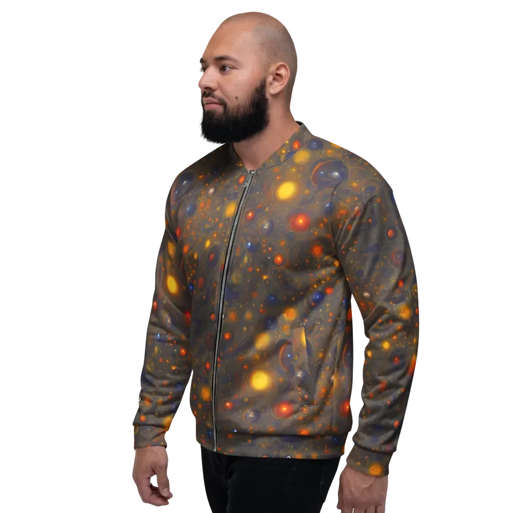 Chromal Flux on Bomber Jacket — Left