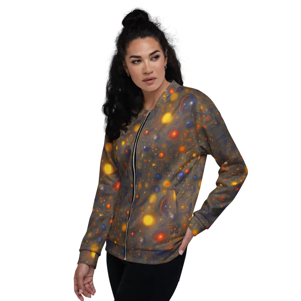 Chromal Flux on Bomber Jacket — Left