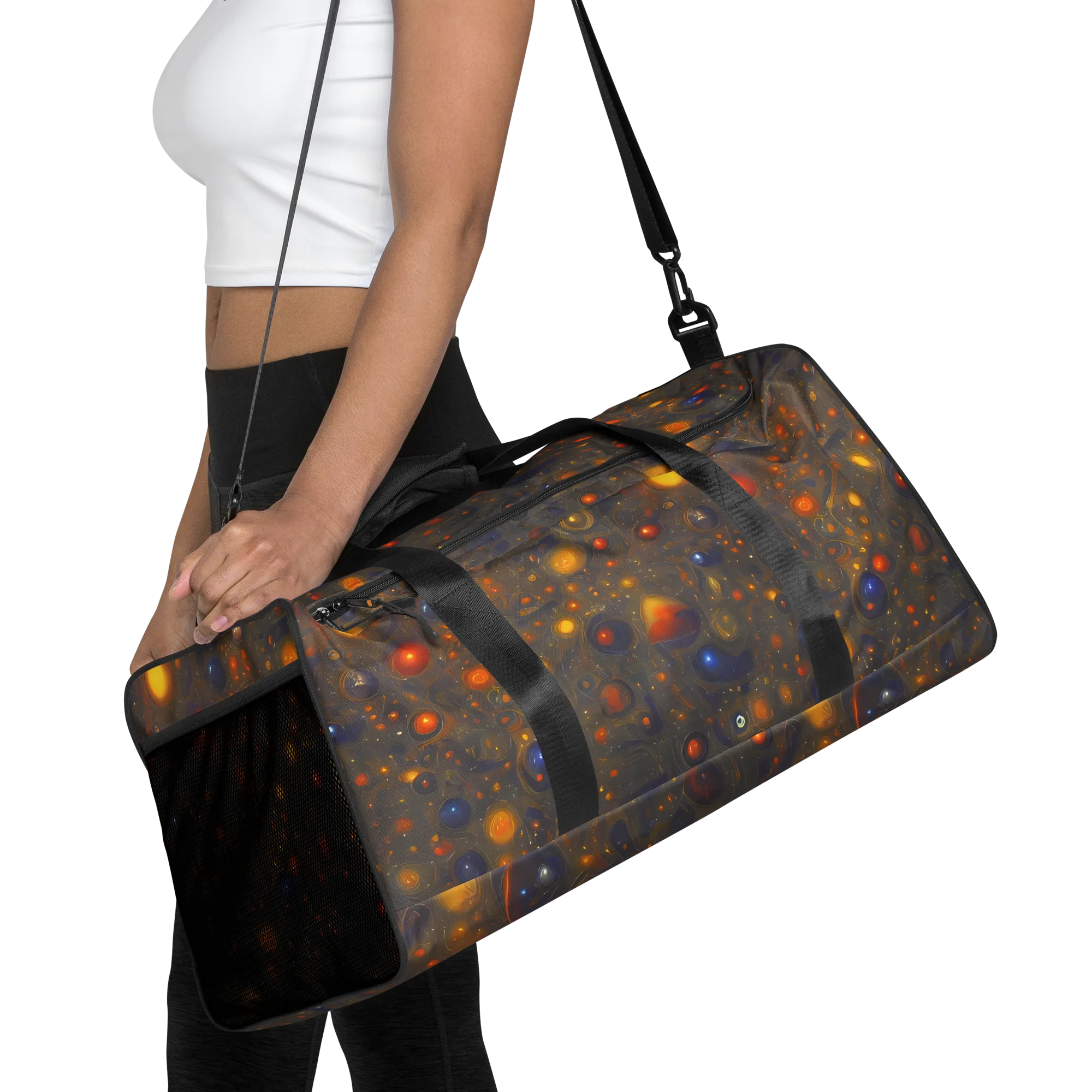 Chromal Flux on Duffle Bag — Front