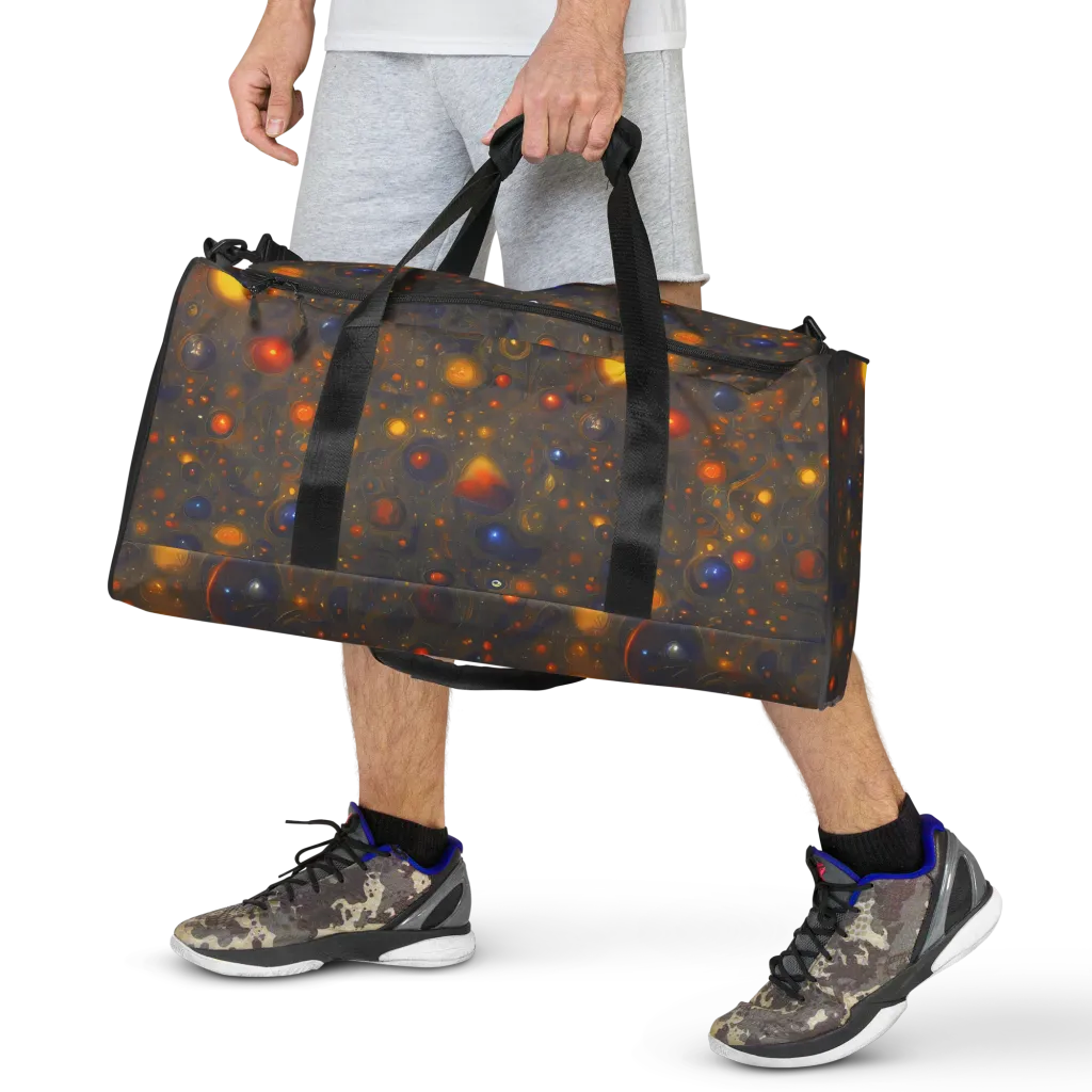 Chromal Flux on Duffle Bag — Front