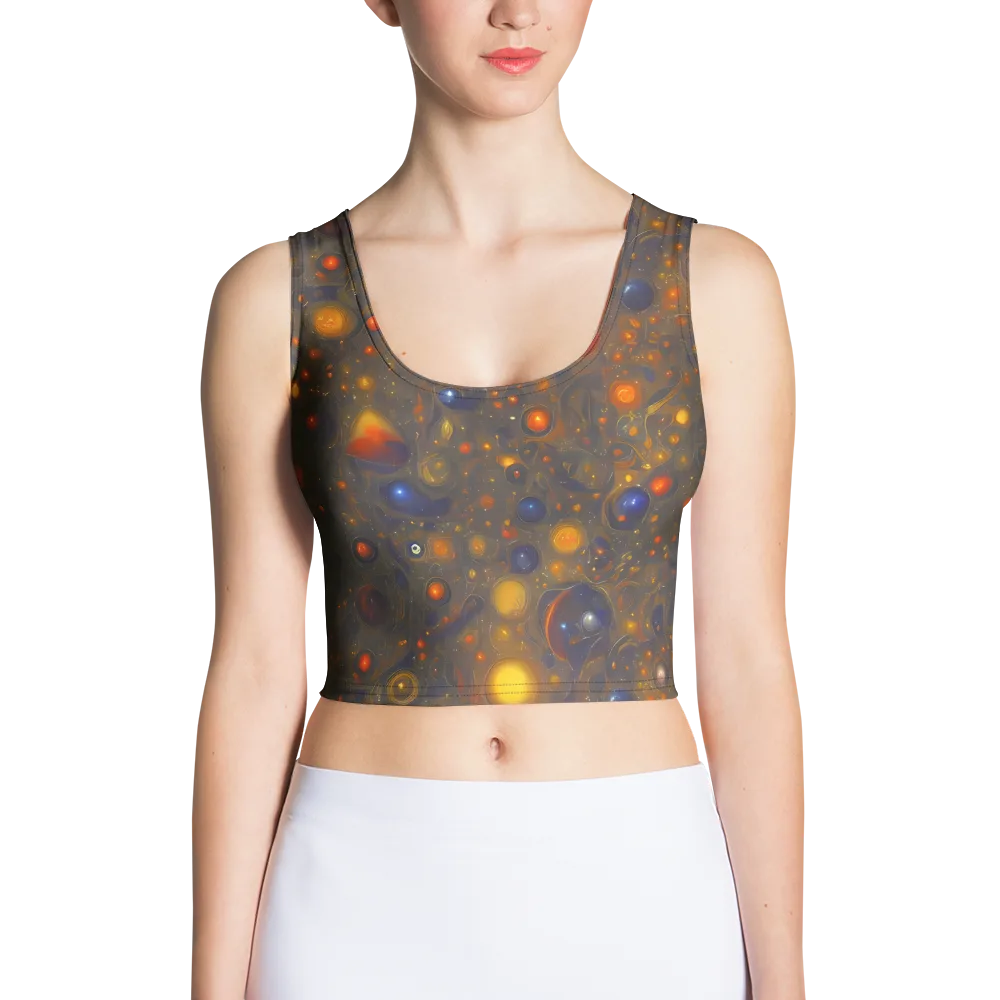Chromal Flux on Crop Top — Front