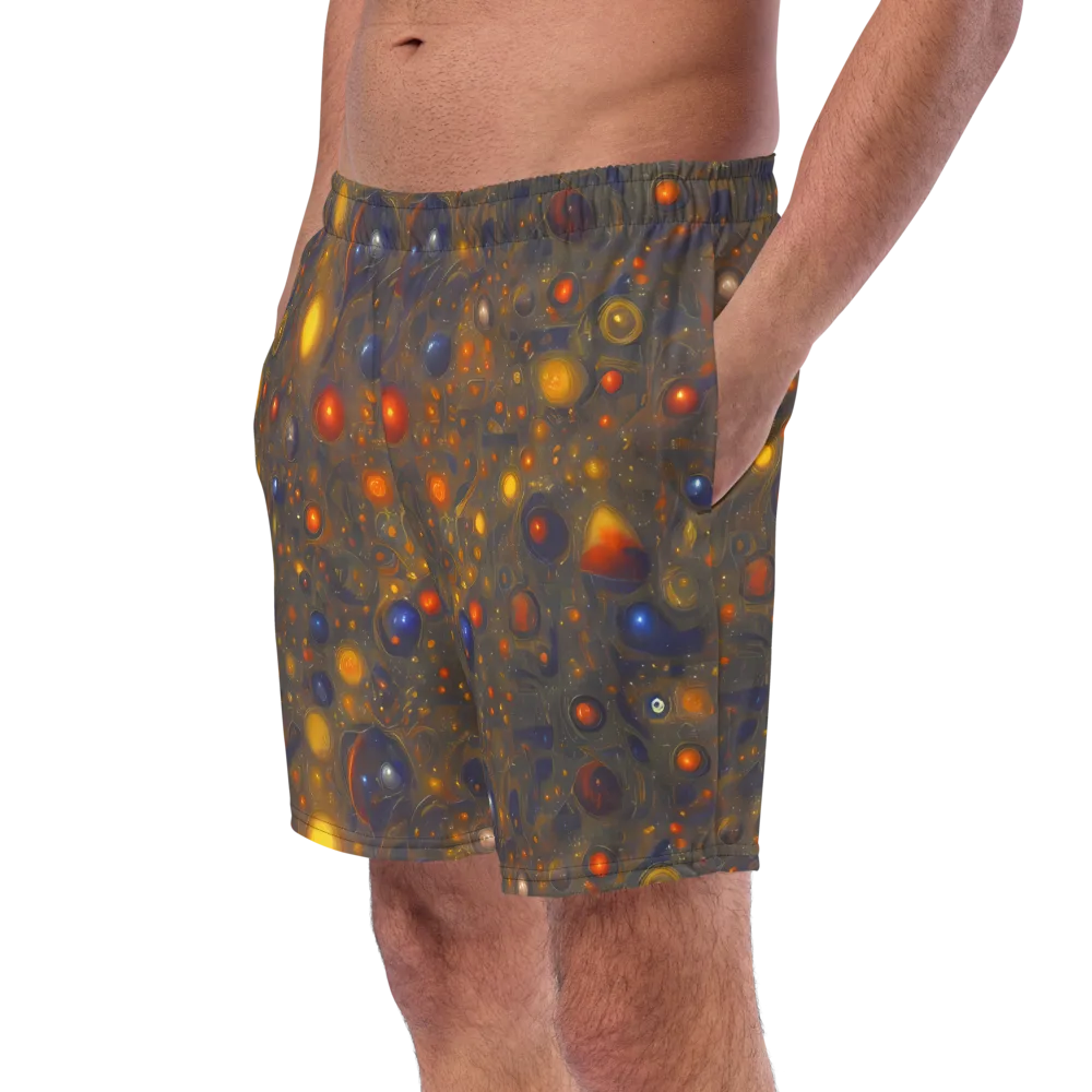 Chromal Flux on Swim Trunks — Left Front