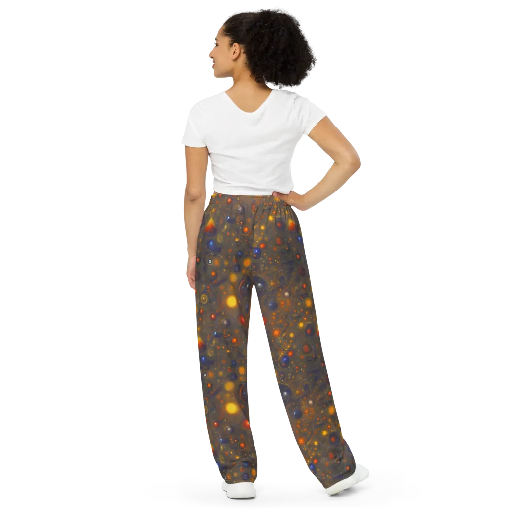 Chromal Flux on Wide-Leg Pants — Back