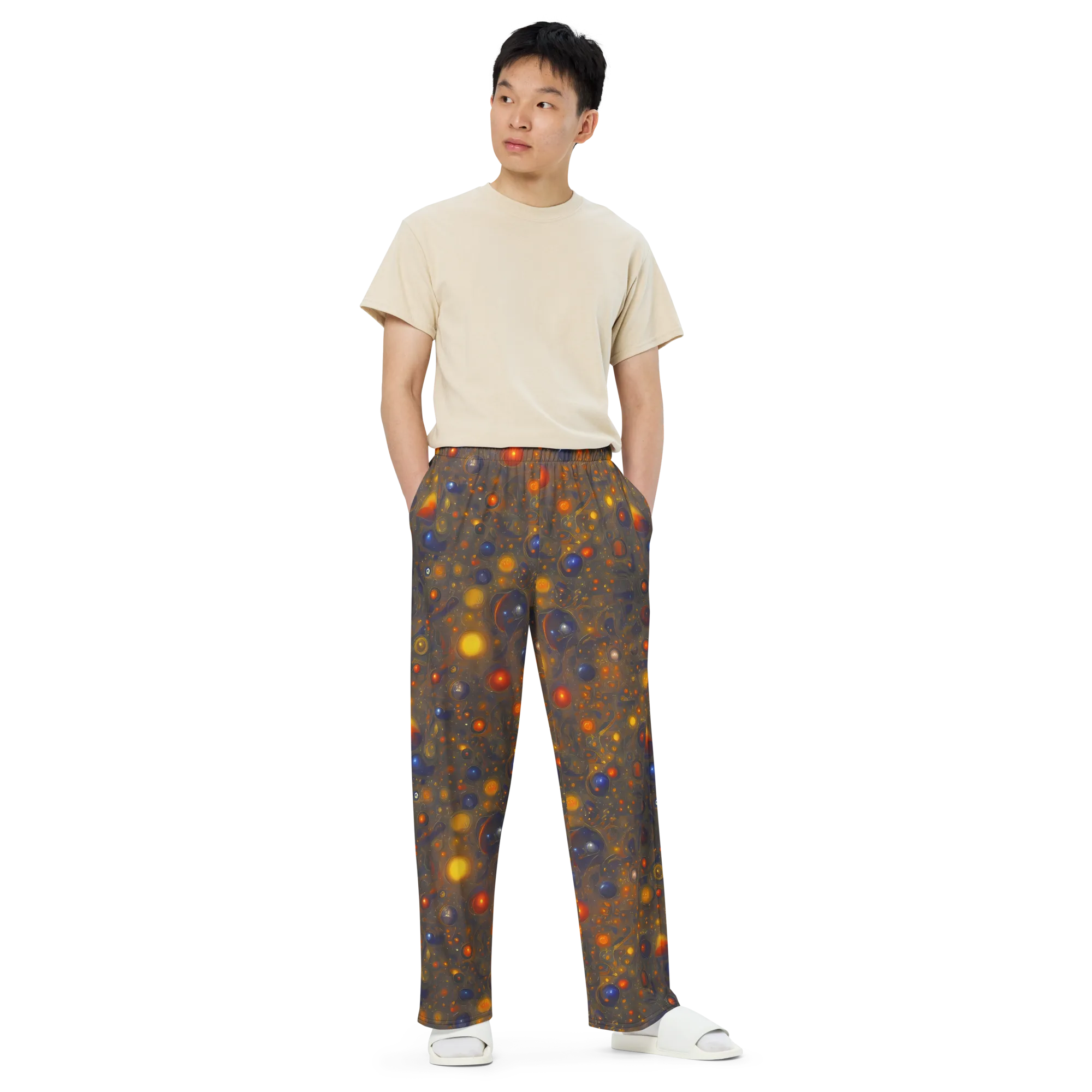 Chromal Flux on Wide-Leg Pants — Front