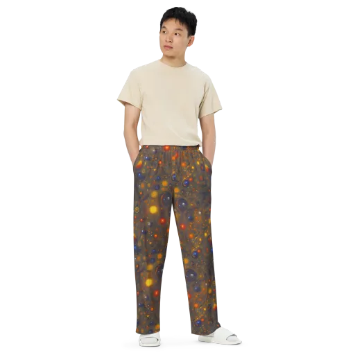 Chromal Flux on a Wide-Leg Pants