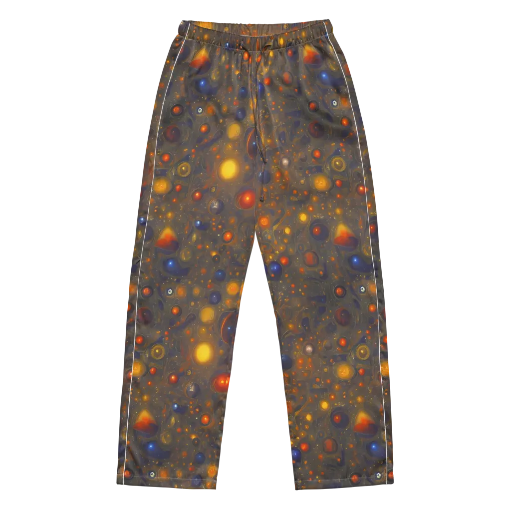 Chromal Flux on Women's Pajama Pants — Front