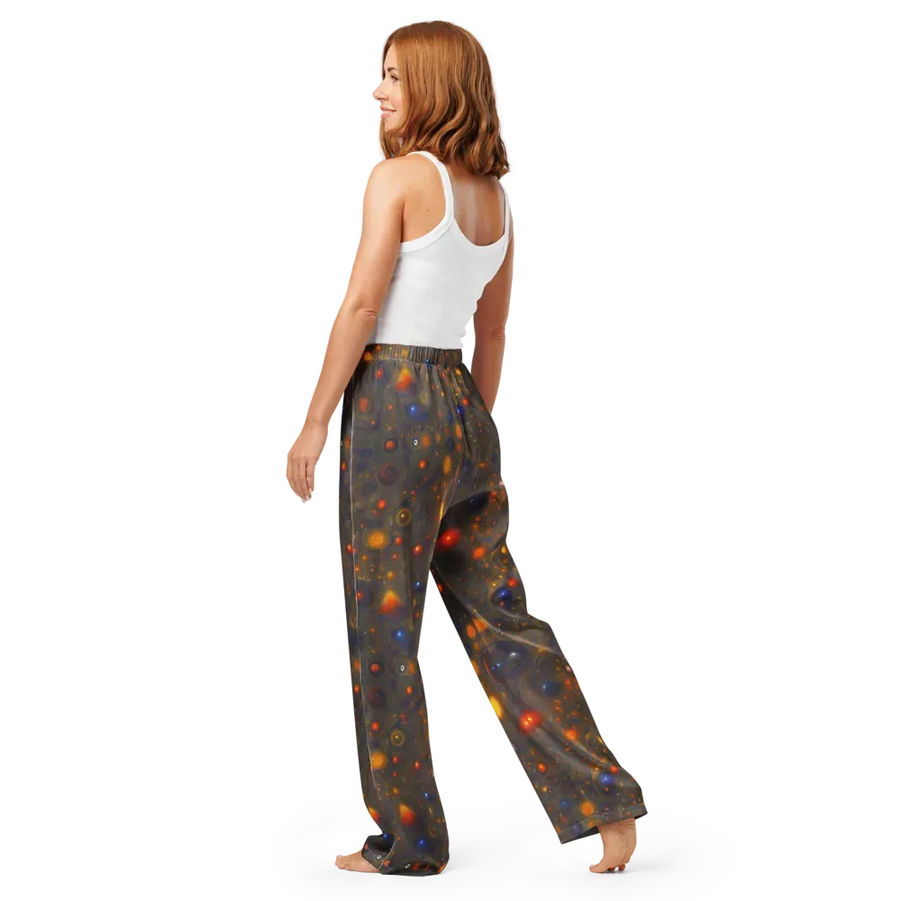 Chromal Flux on Women's Pajama Pants — Back