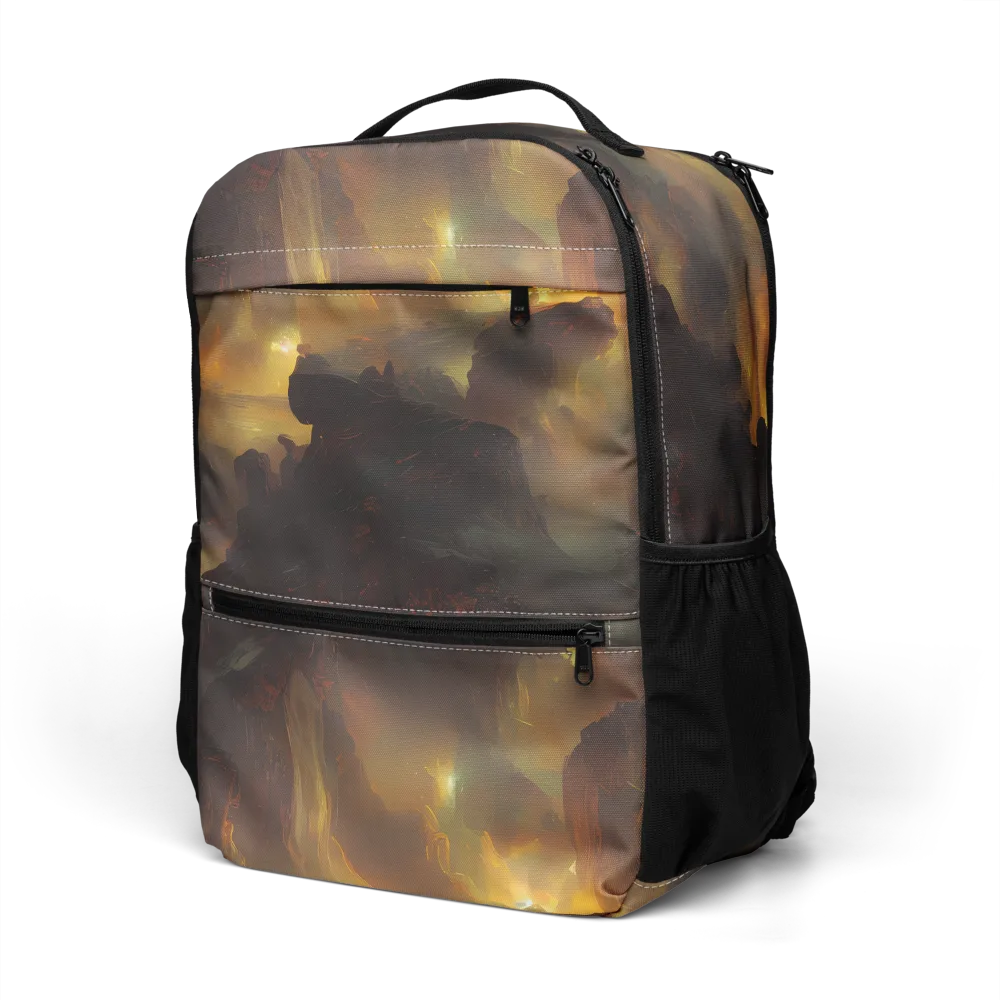 Solar Torrent on Utility Backpack — Left Front