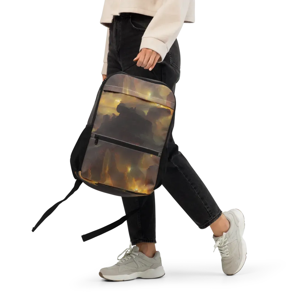 Solar Torrent on Utility Backpack — Front