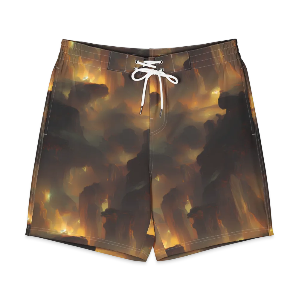 Solar Torrent on Men's Board Shorts — Front