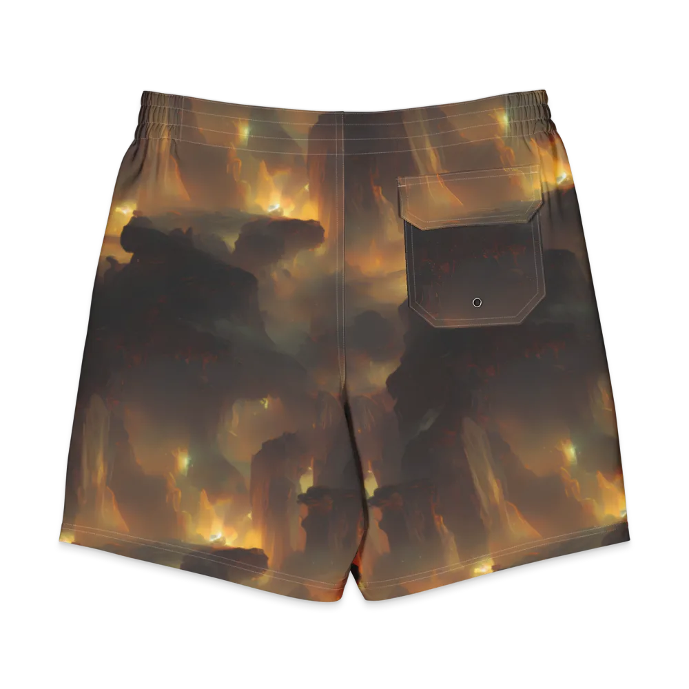 Solar Torrent on Men's Board Shorts — Back