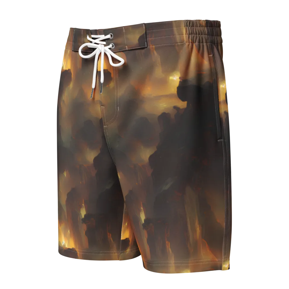 Solar Torrent on Men's Board Shorts — Front