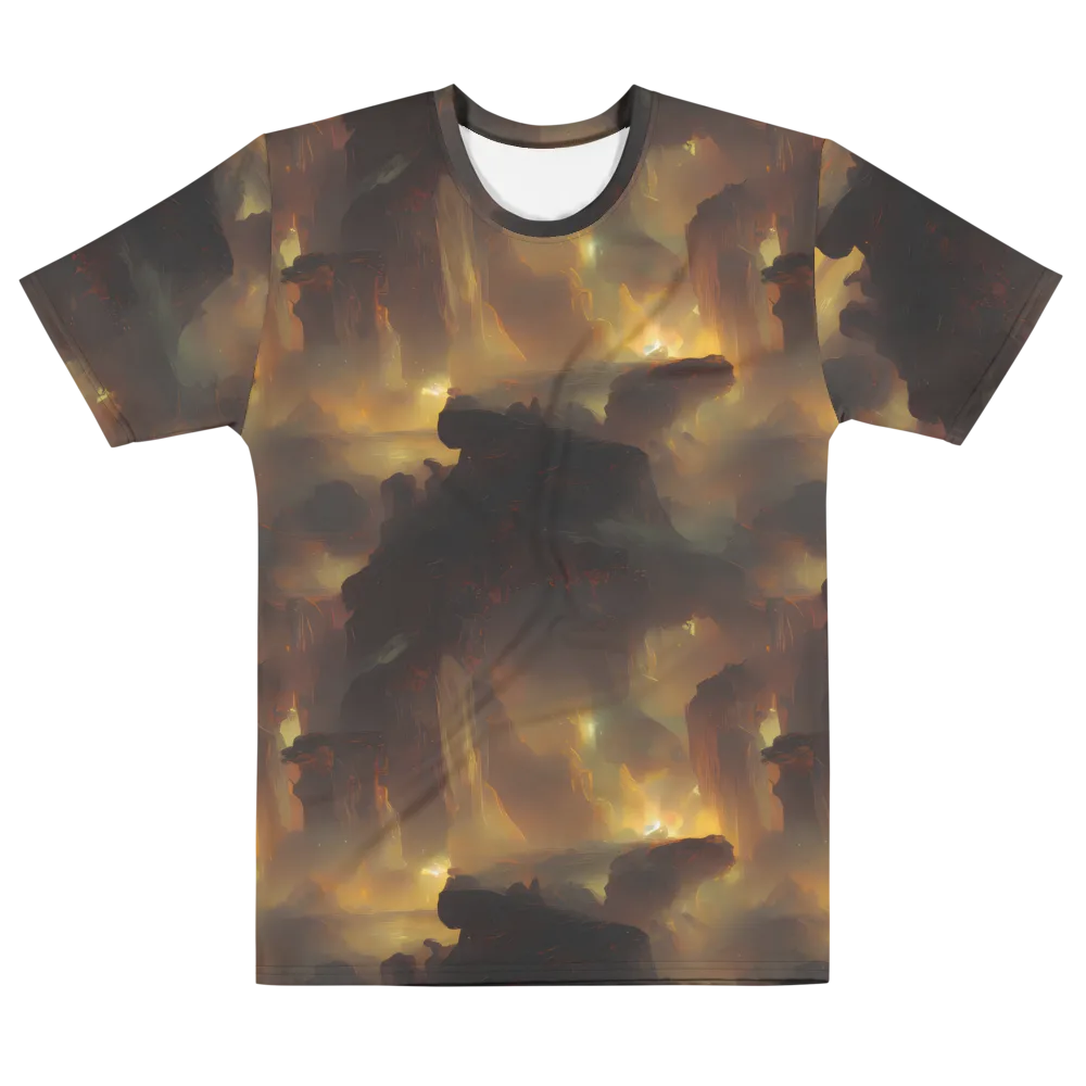 Solar Torrent on Men's Cotton Crew Neck T-Shirt — Front