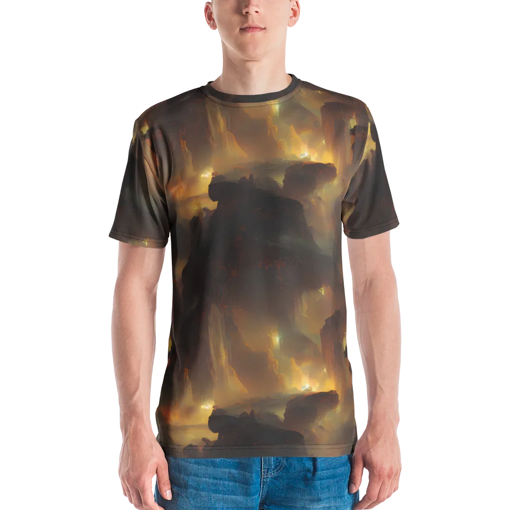 Solar Torrent on Men's Crew Neck T-Shirt — Front