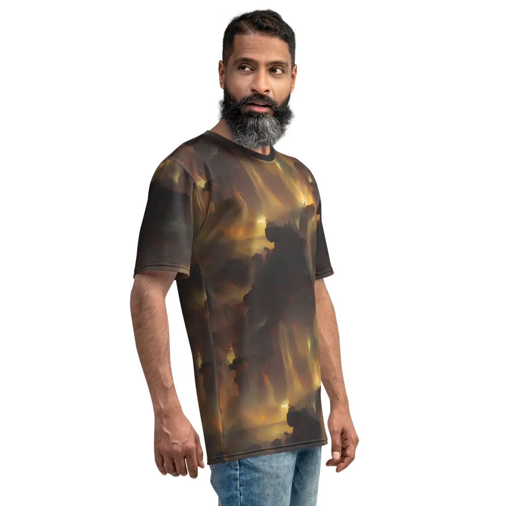 Solar Torrent on Men's Crew Neck T-Shirt — Right