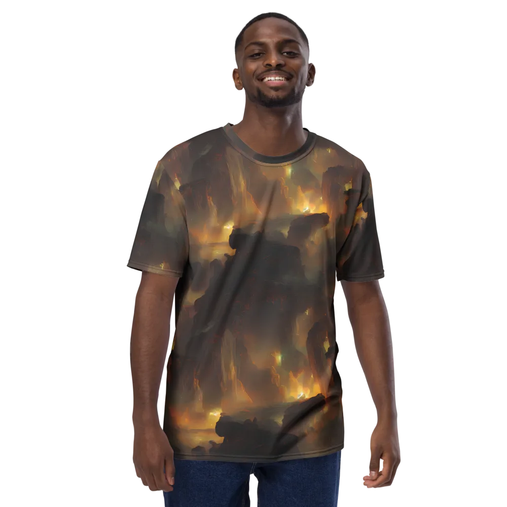 Solar Torrent on Men's Crew Neck T-Shirt — Front