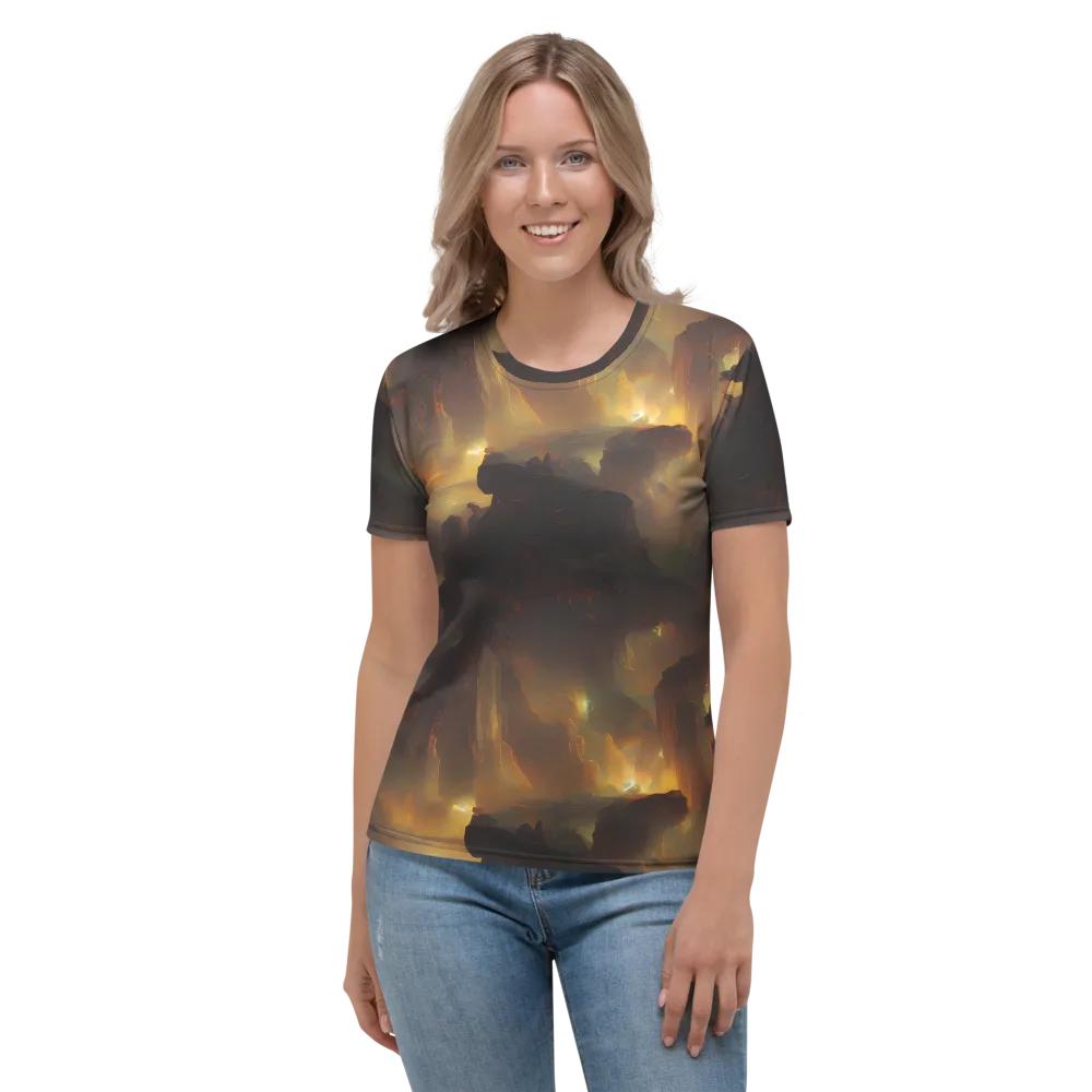 Solar Torrent on Women's Crew Neck T-Shirt — Front
