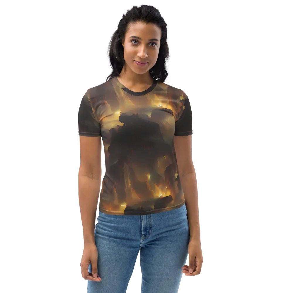 Solar Torrent on Women's Crew Neck T-Shirt — Front