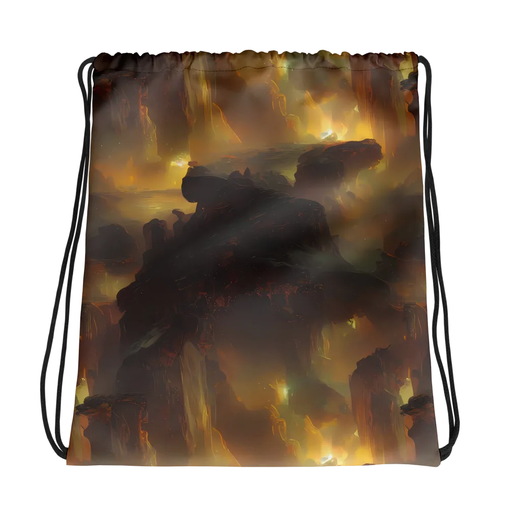 Solar Torrent on Drawstring Bag — Photo