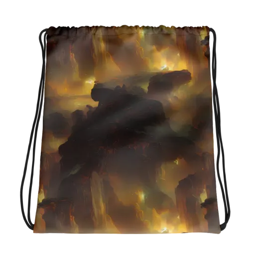 Solar Torrent on a Drawstring Bag