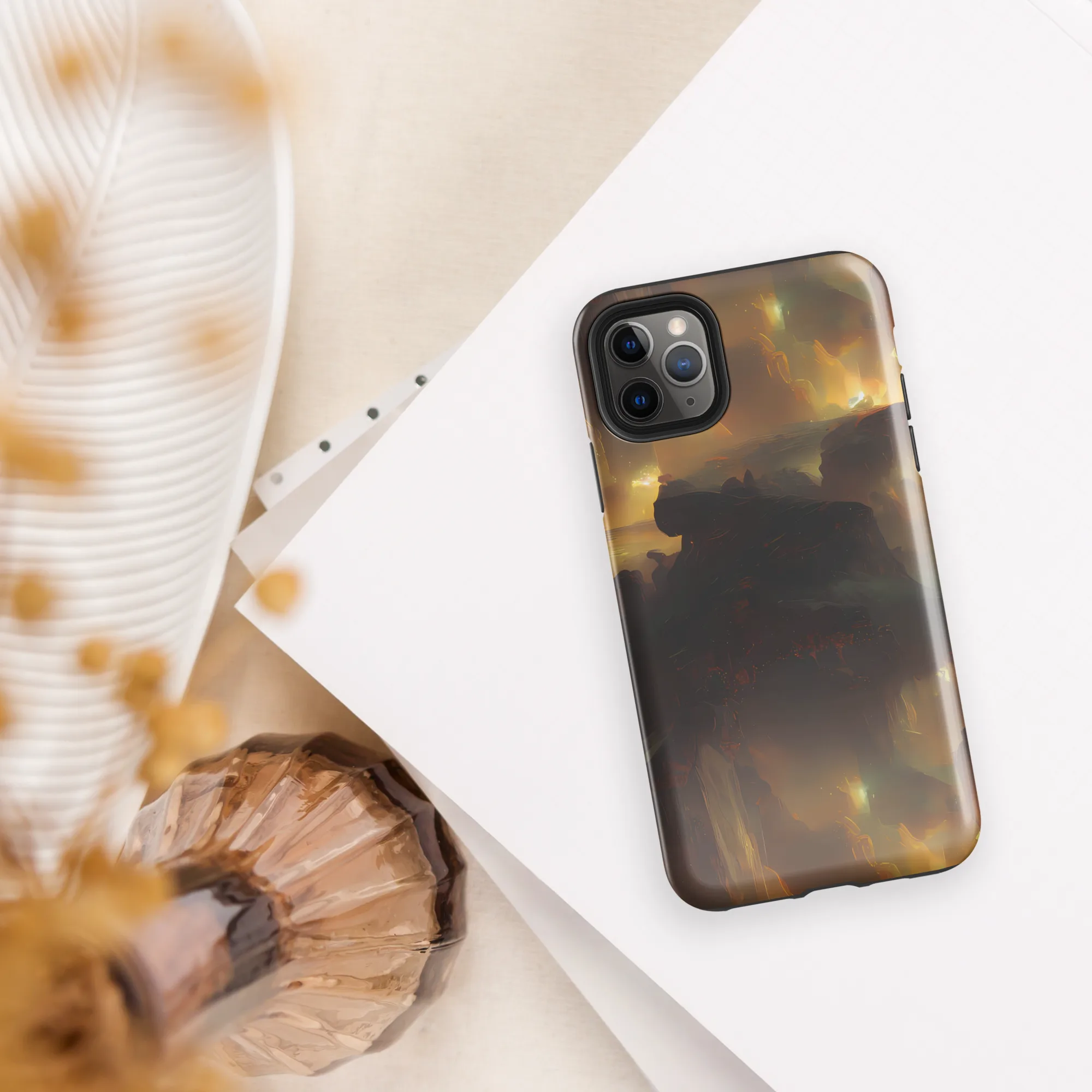 Solar Torrent on Tough Case for iPhone® — Front
